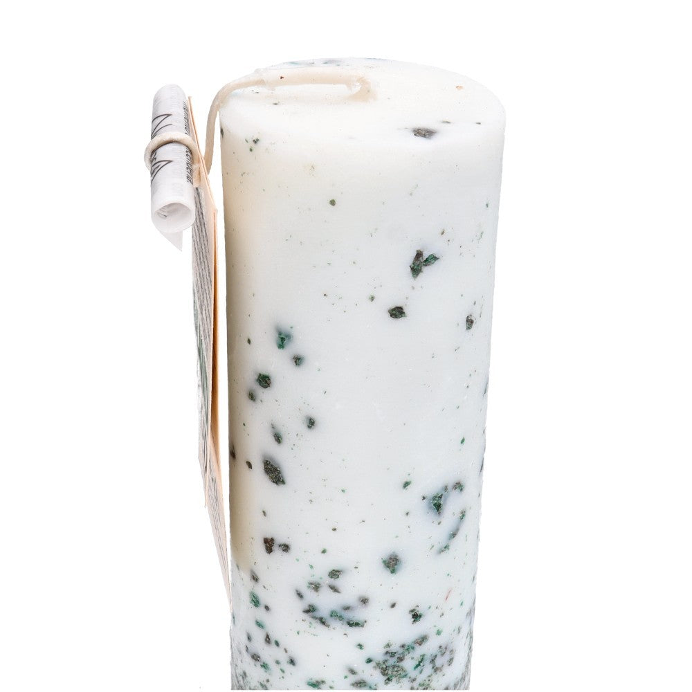 Lumânare cu insertii de malachit | Health, pietre semipretioase - druzy.ro 2 