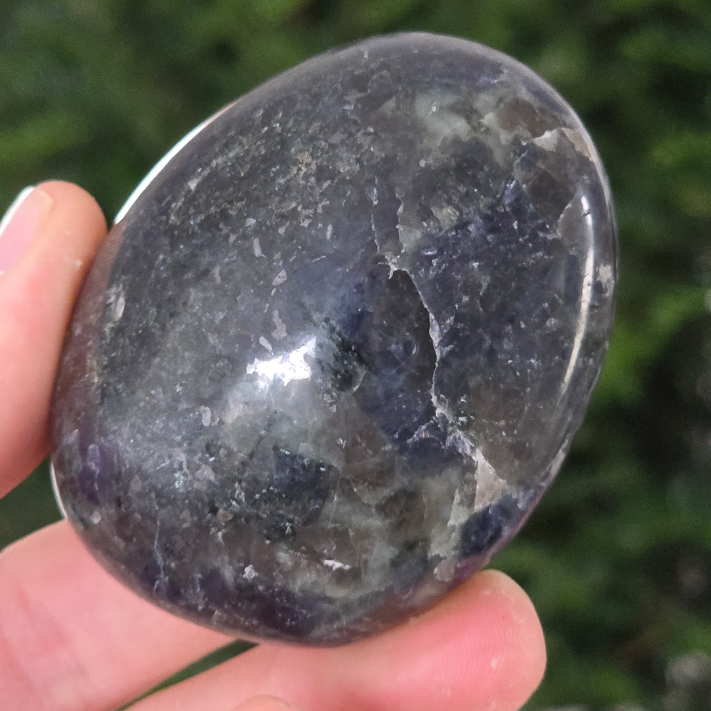 Palmstone Iolit (safir de apa) din Madagascar model 3, pietre semipretioase - druzy.ro 2 