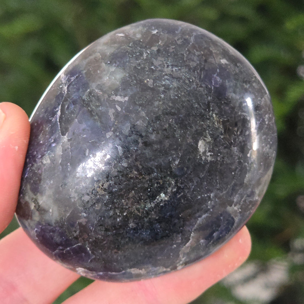 Palmstone Iolit (safir de apa) din Madagascar model 3, pietre semipretioase - druzy.ro 5 