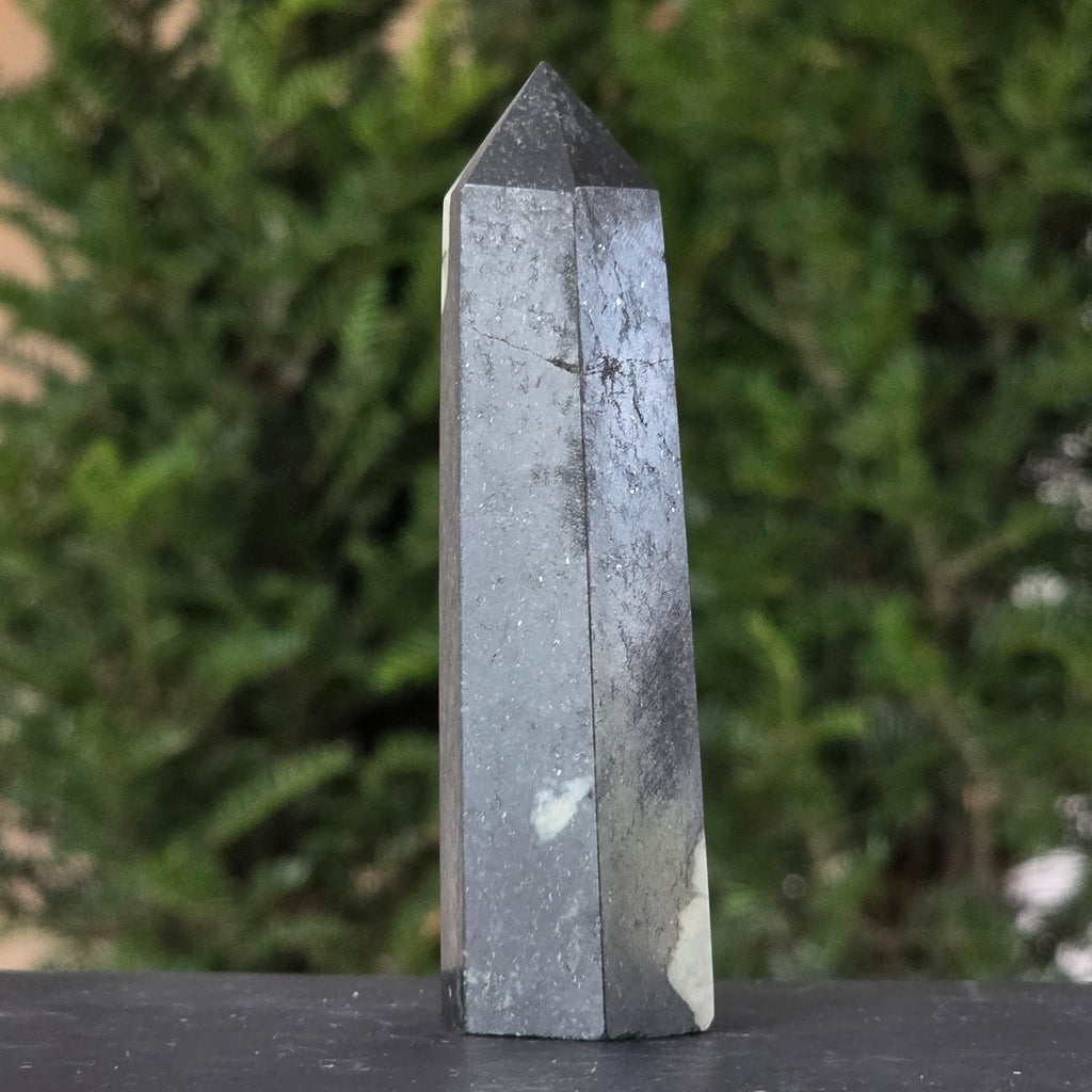 Obelisc piatra crizantema | Model 3, pietre semipretioase - druzy.ro 3 