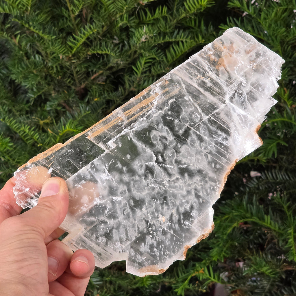Sticla selenit piatra bruta model 9, pietre semipretioase - druzy.ro 1 