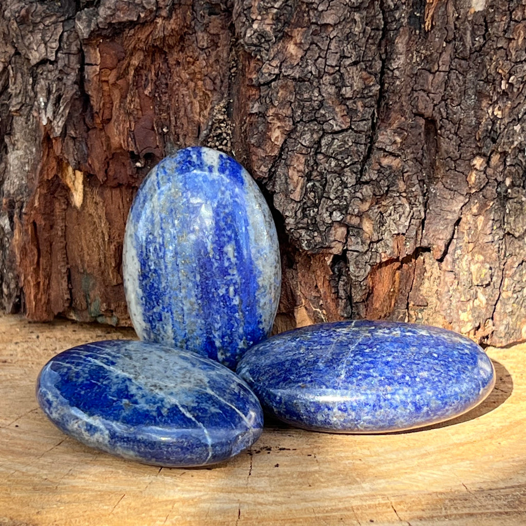 Palmstone lapis lazuli m12, druzy.ro, cristale 1