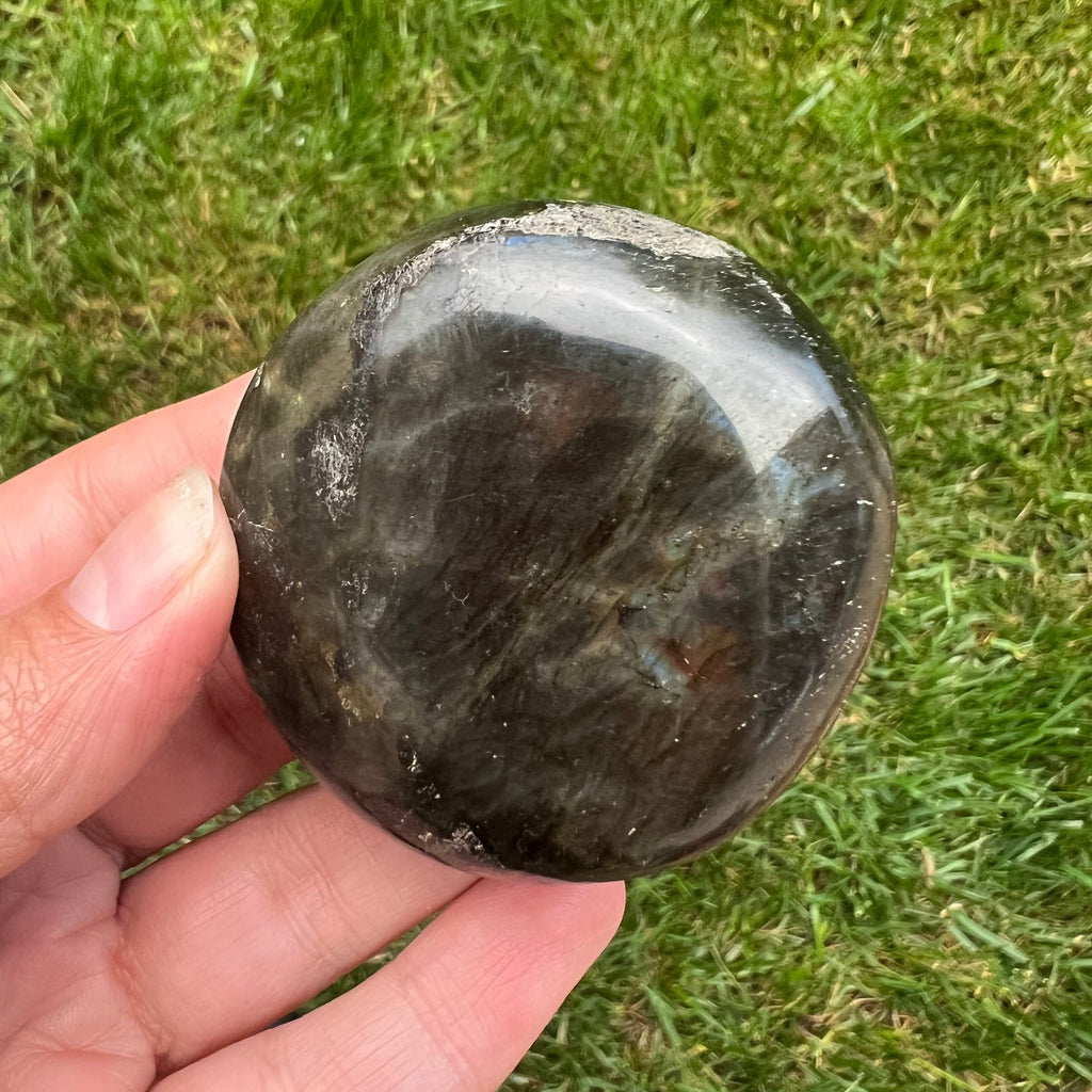 Labradorit palm stone m9, druzy.ro, cristale 2
