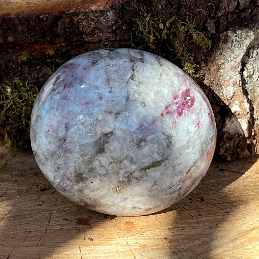Palmstone rubelit/ turmalina roz m11, druzy.ro, cristale 2