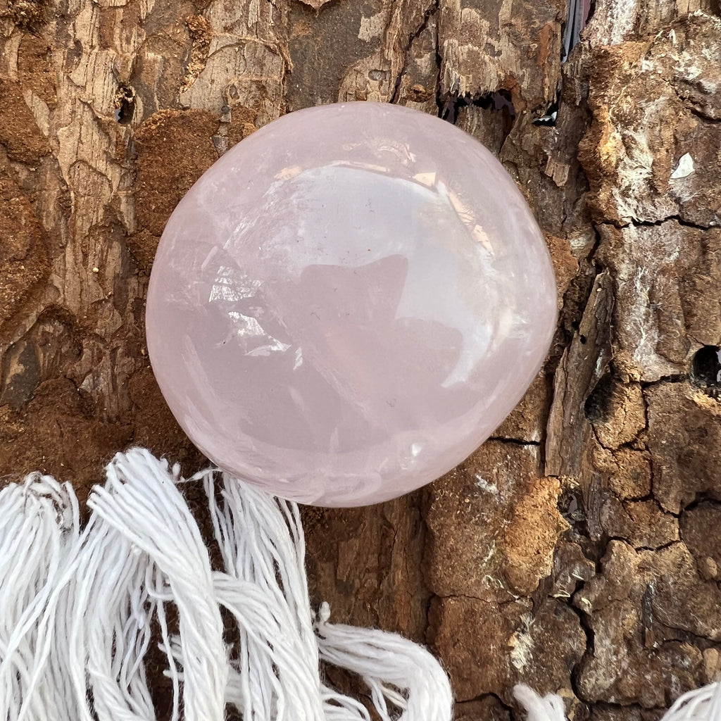 Palmstone cuart roz m5, druzy.ro, cristale 1