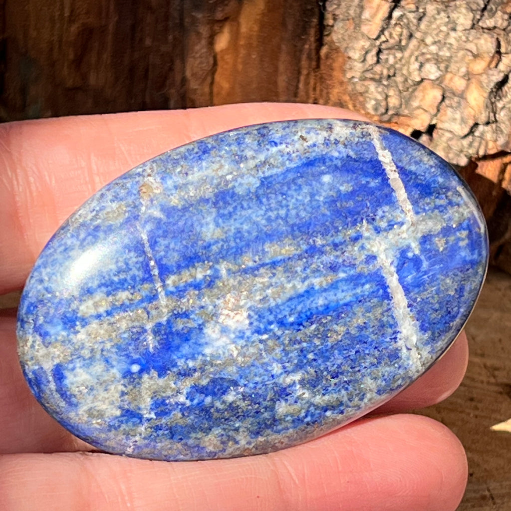 Palmstone lapis lazuli m4, druzy.ro, cristale 1