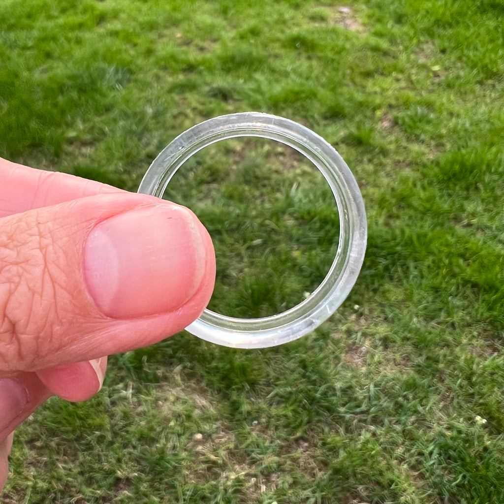 Suport sustinere sfera plastic mic 3 cm, druzy.ro, cristale 2