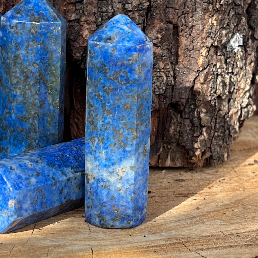 Turn/obelisc lapis lazuli m13, druzy.ro, cristale 3